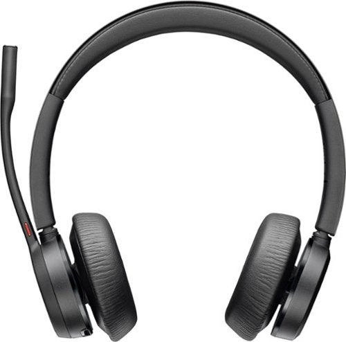 Poly - Voyager 4320 Wireless Noise Cancelling Stereo Headset with mic - Black