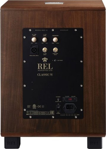 REL - Classic 98 Subwoofer - Walnut