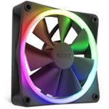 NZXT - F120 RGB 120mm Computer Case Fan with Fluid Dynamic Bearings - Black