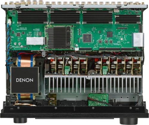 Denon - AVR-X6800H 140W 11.4-Ch. Home Theater AV Receiver - Black