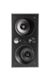 Definitive Technology - Dymension CI MAX Series Dual 5.25” In-Wall Bipolar Surround Speaker (Each) - Black