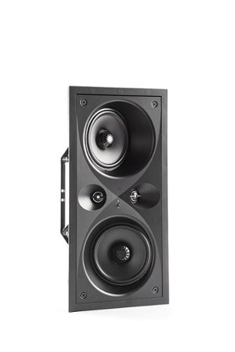 Definitive Technology - Dymension CI MAX Series Dual 5.25” In-Wall Bipolar Surround Speaker (Each) - Black