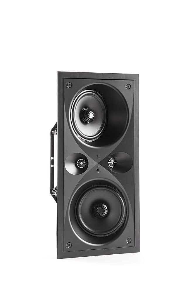 Definitive Technology - Dymension CI MAX Series Dual 5.25” In-Wall Bipolar Surround Speaker (Each) - Black