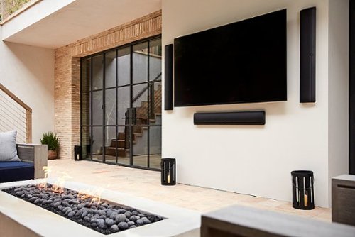 Definitive Technology - Mythos LCR-85 On-Wall Speaker (Each) - Black