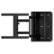 Sanus - Premium Series Full Motion TV Wall Mount for Most 42"-85" TVs - Extends 28" - Black