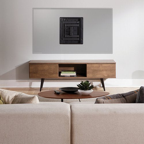 Sanus - Premium Series Full Motion TV Wall Mount for Most 42"-85" TVs - Extends 28" - Black
