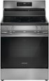 Frigidaire - 30 in. Wide 5 elements 5.3 Cu. Ft. Freestanding Electric Range with Air Fry - Stainless Steel