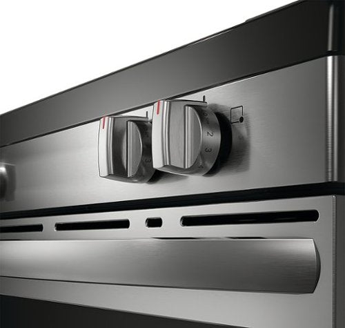 Frigidaire - 30 in. Wide 5 elements 5.3 Cu. Ft. Freestanding Electric Range with Air Fry - Stainless Steel