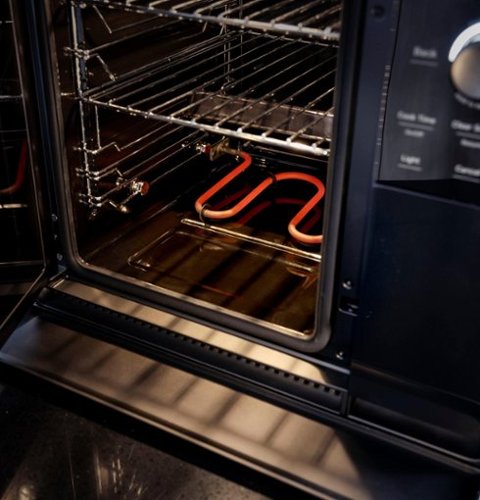 GE Profile - Smart Indoor Smoker - Black