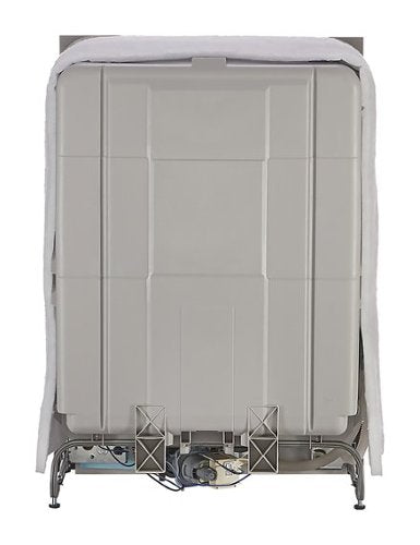 Whirlpool - 24 inch Front Control Built-In Dishwasher with Boost Cycle and 57 dBA - Black