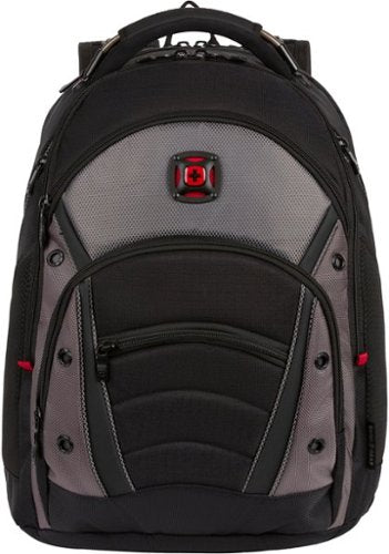 SwissGear - Synergy Backpack for 16" Laptop - Black/Gray