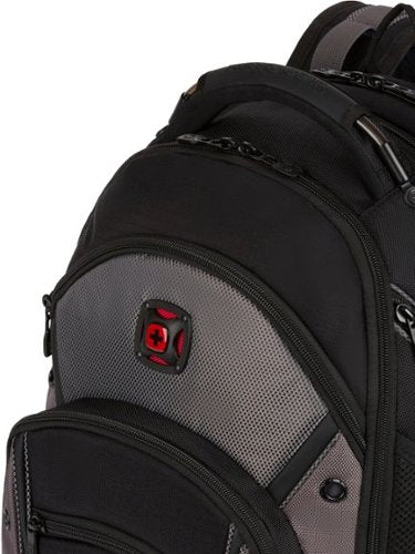 SwissGear - Synergy Backpack for 16" Laptop - Black/Gray