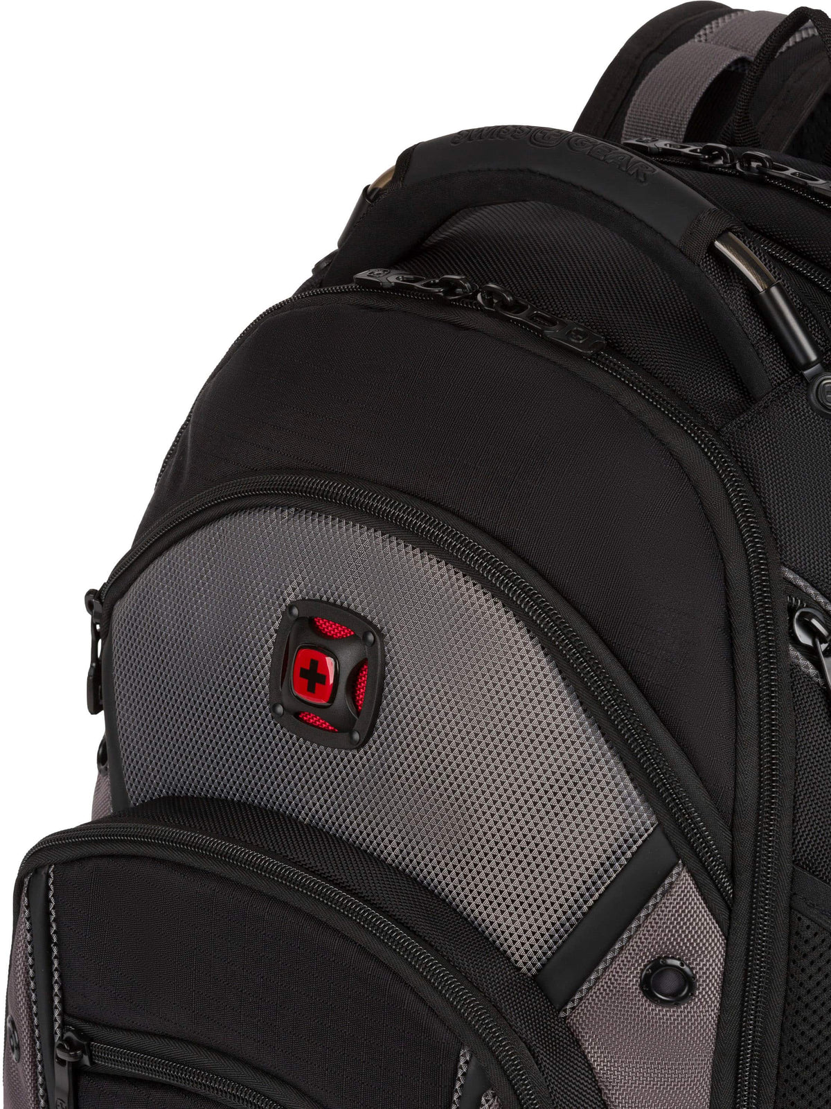 SwissGear - Synergy Backpack for 16" Laptop - Black/Gray