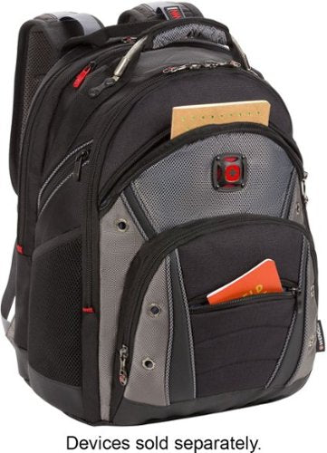 SwissGear - Synergy Backpack for 16" Laptop - Black/Gray