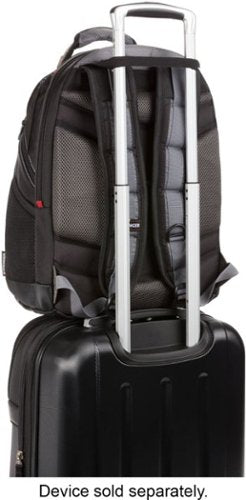 SwissGear - Synergy Backpack for 16" Laptop - Black/Gray