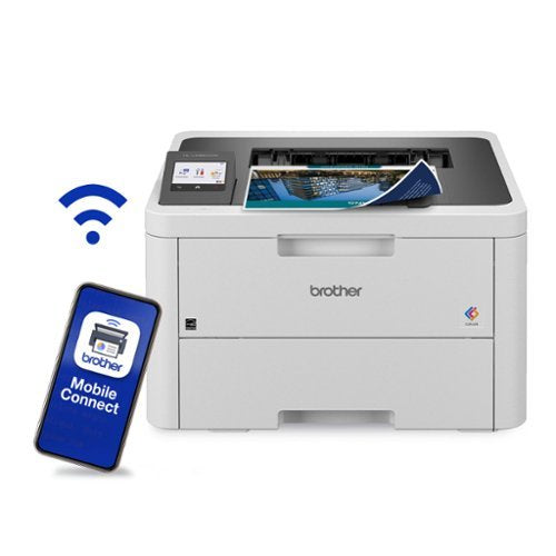 Brother - HL-L3280CDW Wireless Digital Color Printer with Laser Quality Output , Great for Home Offices - White