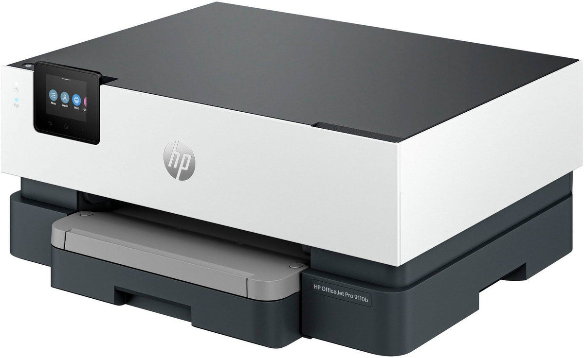 HP - OfficeJet Pro 9110b Wireless Inkjet Printer - White
