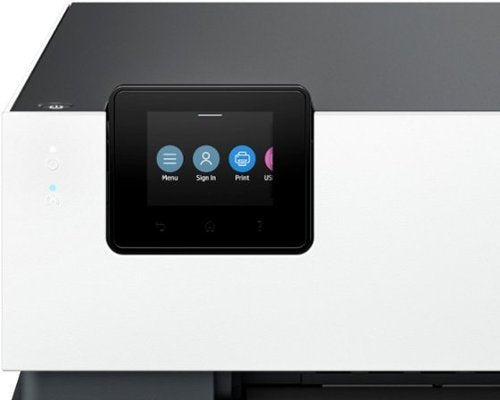 HP - OfficeJet Pro 9110b Wireless Inkjet Printer - White
