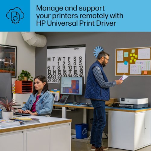 HP - OfficeJet Pro 9110b Wireless Inkjet Printer - White