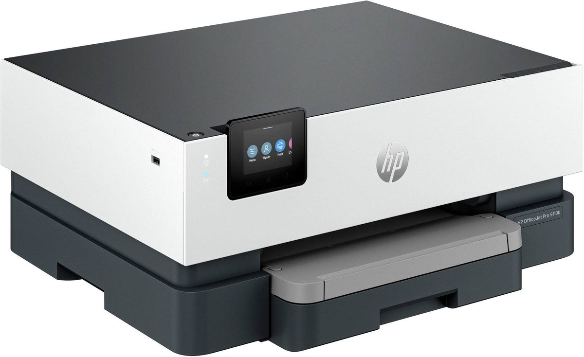 HP - OfficeJet Pro 9110b Wireless Inkjet Printer - White