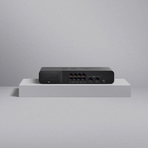 PoE Gateway - Wired eero Router and 10-port PoE+ Smart Network Switch - Black
