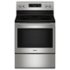 Maytag - 30 in. Wide 5 element 5.3 cu. ft. Freestanding Electric Range with Steam Clean - Stainless Steel