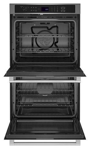 Maytag - 27" Built-In Electric Convection Double Wall Oven with Air Fry - Stainless Steel