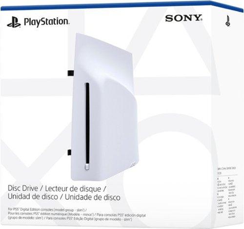 Sony Interactive Entertainment - Disc Drive For PS5 Digital Edition Consoles (model group – slim) - White