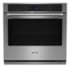 Maytag - 27" Built-In Single Electric Convection Wall Oven with Air Fry - Stainless Steel