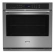 Maytag - 27" Built-In Single Electric Convection Wall Oven with Air Fry - Stainless Steel