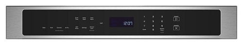Maytag - 27" Built-In Single Electric Convection Wall Oven with Air Fry - Stainless Steel