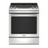 Maytag - 30 in. Wide 5 element 6.4 cu. ft. Slide-In Electric Range with Air Fry - Stainless Steel