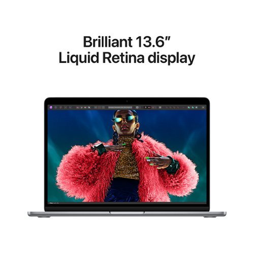 Apple - Geek Squad Certified Refurbished MacBook Air 13-inch Laptop - M3 chip - 8GB Memory - 256GB SSD - Space Gray