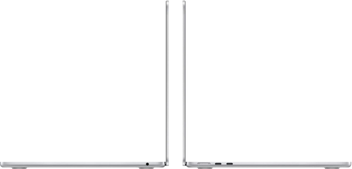 Apple - Geek Squad Certified Refurbished MacBook Air 13-inch Laptop - M3 chip - 8GB Memory - 512GB SSD - Silver
