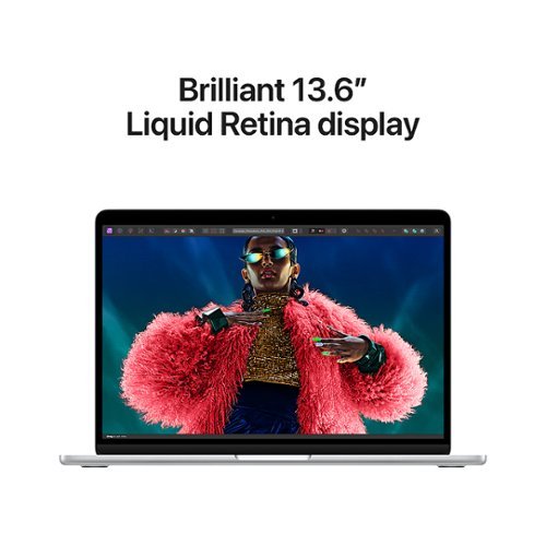 Apple - Geek Squad Certified Refurbished MacBook Air 13-inch Laptop - M3 chip - 8GB Memory - 512GB SSD - Silver