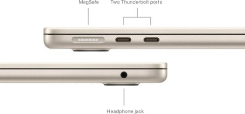 Apple - Geek Squad Certified Refurbished MacBook Air 13-inch Laptop - M3 chip - 16GB Memory - 512GB SSD - Starlight