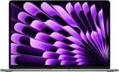Apple - Geek Squad Certified Refurbished MacBook Air 15-inch Laptop - M3 chip - 8GB Memory - 256GB SSD - Space Gray