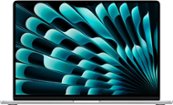 Apple - Geek Squad Certified Refurbished MacBook Air 15-inch Laptop - M3 chip - 8GB Memory - 256GB SSD - Silver