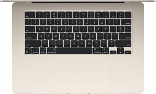 Apple - Geek Squad Certified Refurbished MacBook Air 15-inch Laptop - M3 chip - 16GB Memory - 512GB SSD - Starlight
