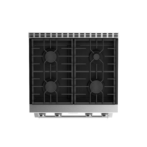 Thor Kitchen - 30 in. Wide 4 burner 4.8 Cu. Ft. Freestanding LP Gas Convection Range - Stainless Steel