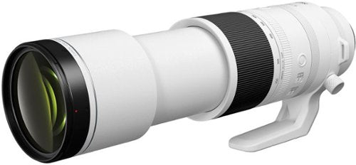 Canon - RF200-800mm F6.3-9 IS USM Telephoto Zoom Lens for EOS R-Series Cameras - White