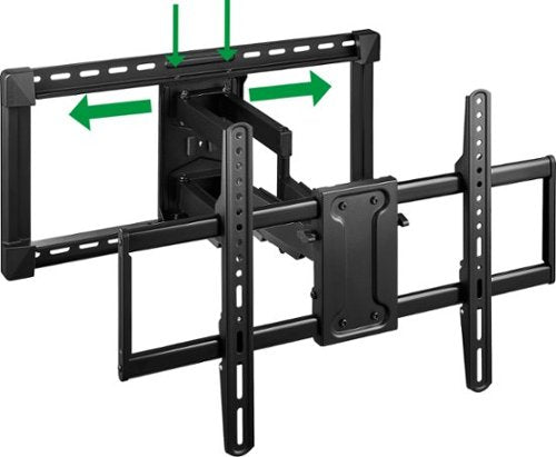 Insignia™ - Full-Motion TV Wall Mount for Most 42"–90" TVs — Extends 22" - Black