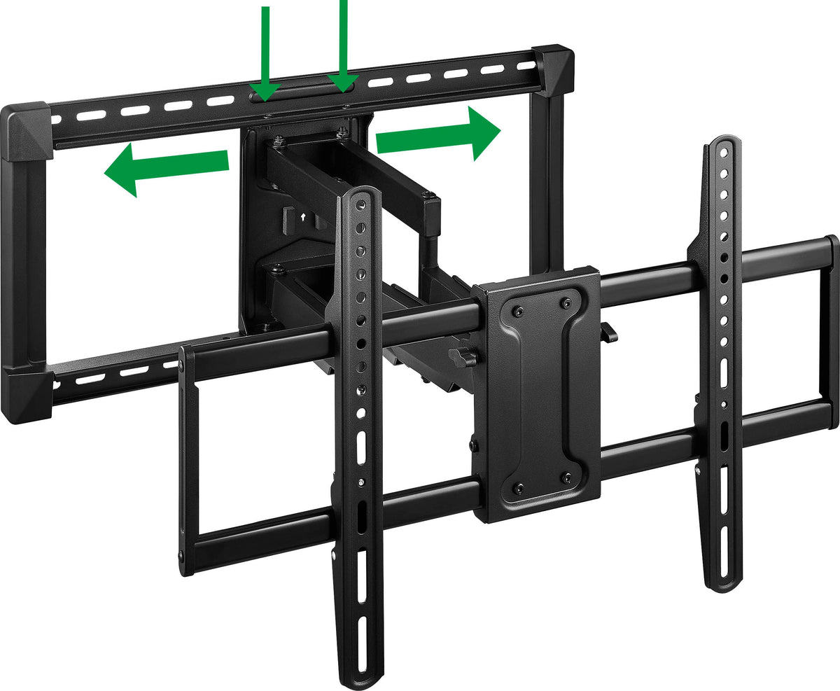 Insignia™ - Full-Motion TV Wall Mount for Most 42"–90" TVs — Extends 22" - Black