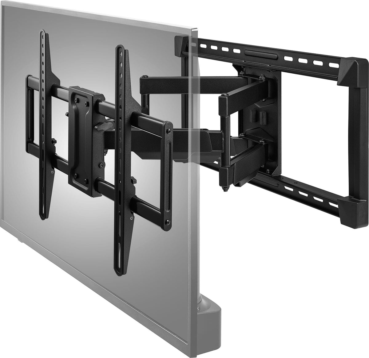 Insignia™ - Full-Motion TV Wall Mount for Most 42"–90" TVs — Extends 22" - Black