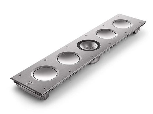 KEF - Ci5160RLM-THX UNI-Q 3 Way in wall Speaker (each) - Gray