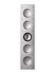 KEF - Ci5160RLM-THX UNI-Q 3 Way in wall Speaker (each) - Gray