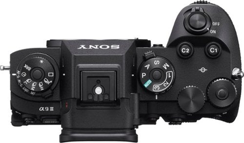 Sony - Alpha 9 III Full-frame Mirrorless Camera with Global Shutter - Black