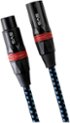 SVS - SoundPath 3.28' Balanced XLR Audio Cable (2-Pack) - Black/Blue