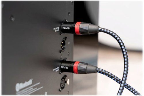 SVS - SoundPath 3.28' Balanced XLR Audio Cable (2-Pack) - Black/Blue