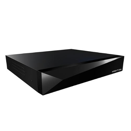 Night Owl - 20-Channel Wired 4K 2TB DVR Security System with 2-Way Audio - Black